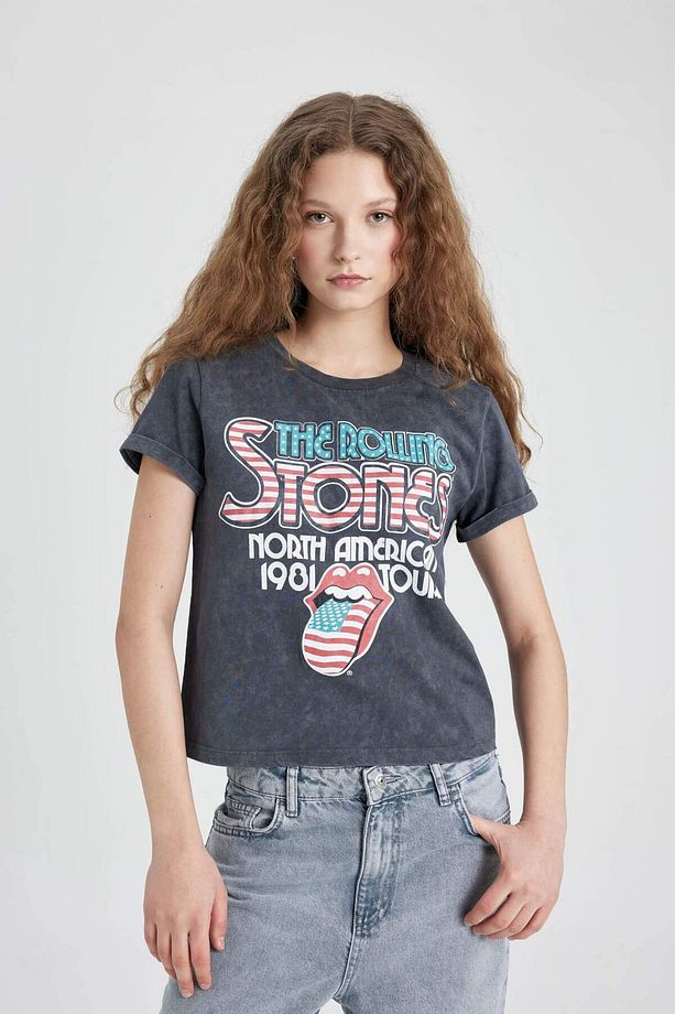 Rolling Stones Regular Fit Bisiklet Yaka Kısa Kollu Tişört C4527AX24SM - 3