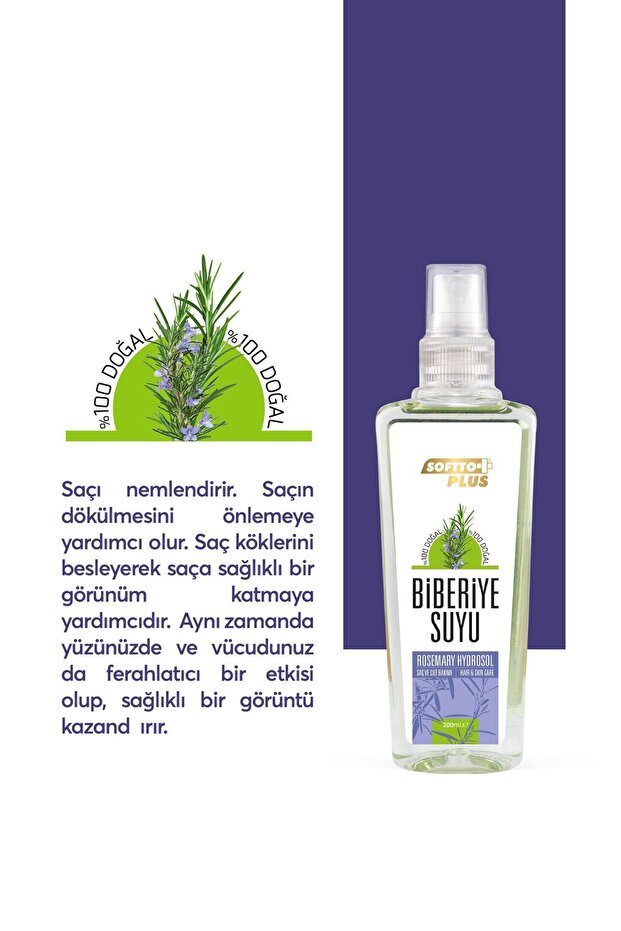 Biberiye Suyu 200 ml - 3