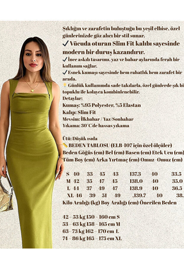 AROW Maxi Elbise - 3