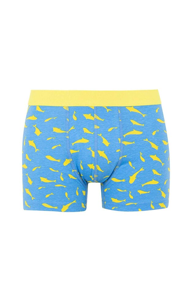 Regular Fit 3lü Boxer B7185AX24SM - 6