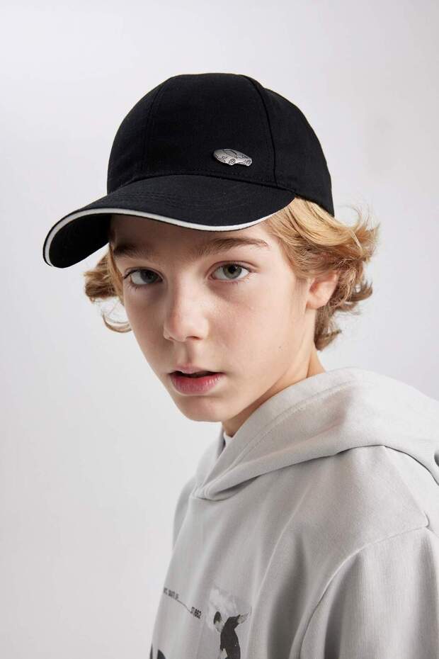 Boy's Cotton Baseball Basketball Cap N5481A621Sp - 1