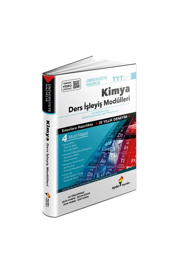 Aydın Yayınları Üniversiteye Hazırlık Tyt Kimya Ders İşleyiş Modülleri - 1