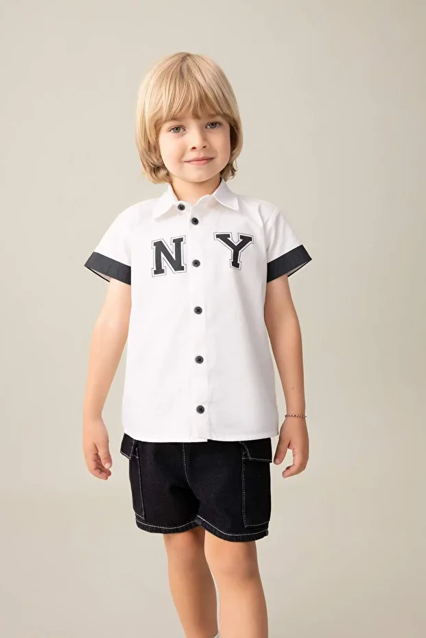 Erkek Bebek Jean Şort B6750A524SM - 2