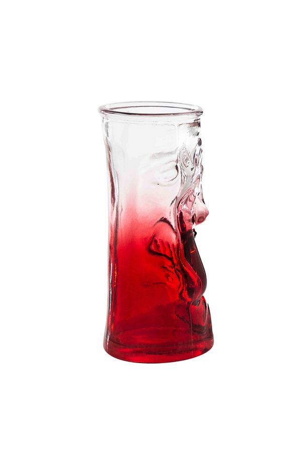 Tıkı Kokteyl Bardağı Kırmızı -290 ml - 3