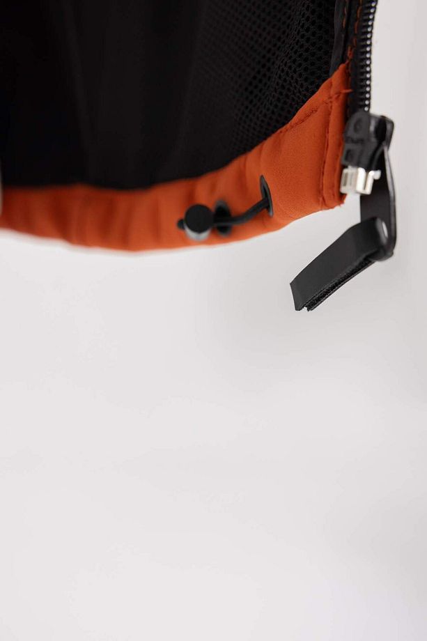 DeFactoFit Softshell Mont Su İtici Rüzgar Geçirmez Kapüşonlu Fermuarlı Cepli C3071AX24SP - 8