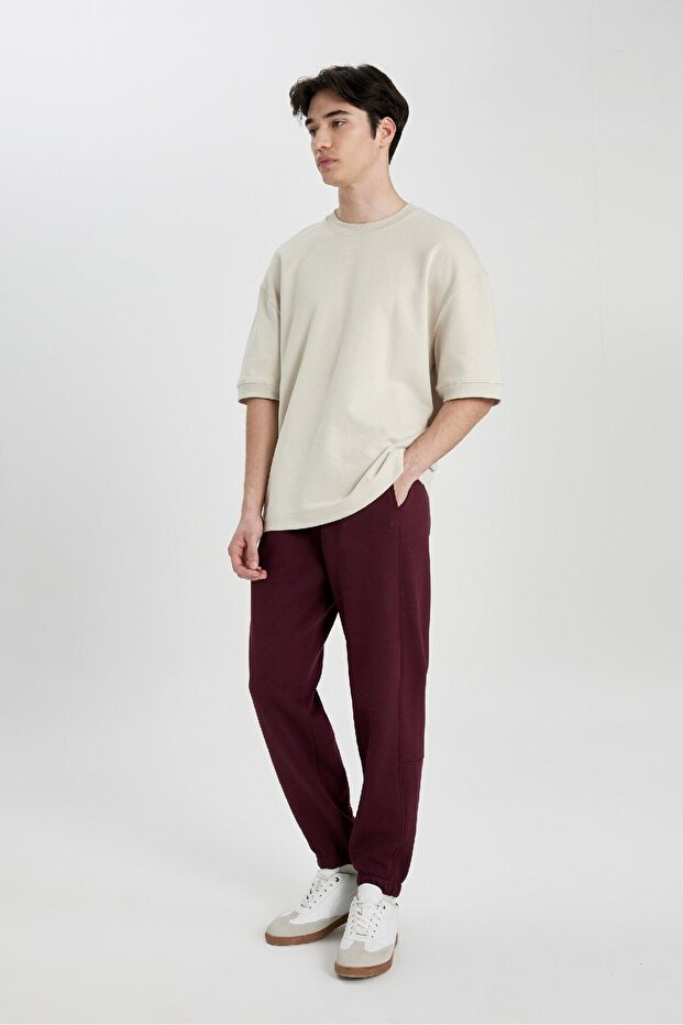 Regular Fit Eşofman Altı Cepli Beli Bağcıklı Lastikli Paça B6155AX24SP - 5