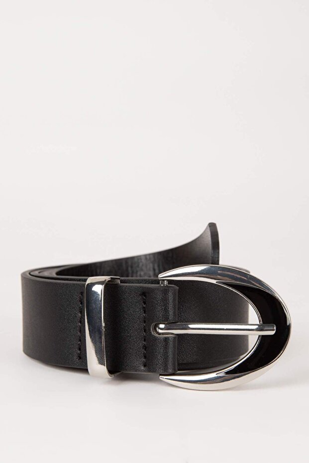 Women's Faux Leather Classic Belt B8269axns