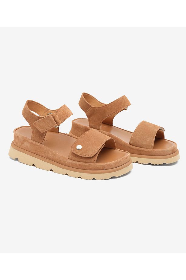 Kadın Sigaro Süet Hakiki Deri Sandalet 5Y2CS59253 - 3