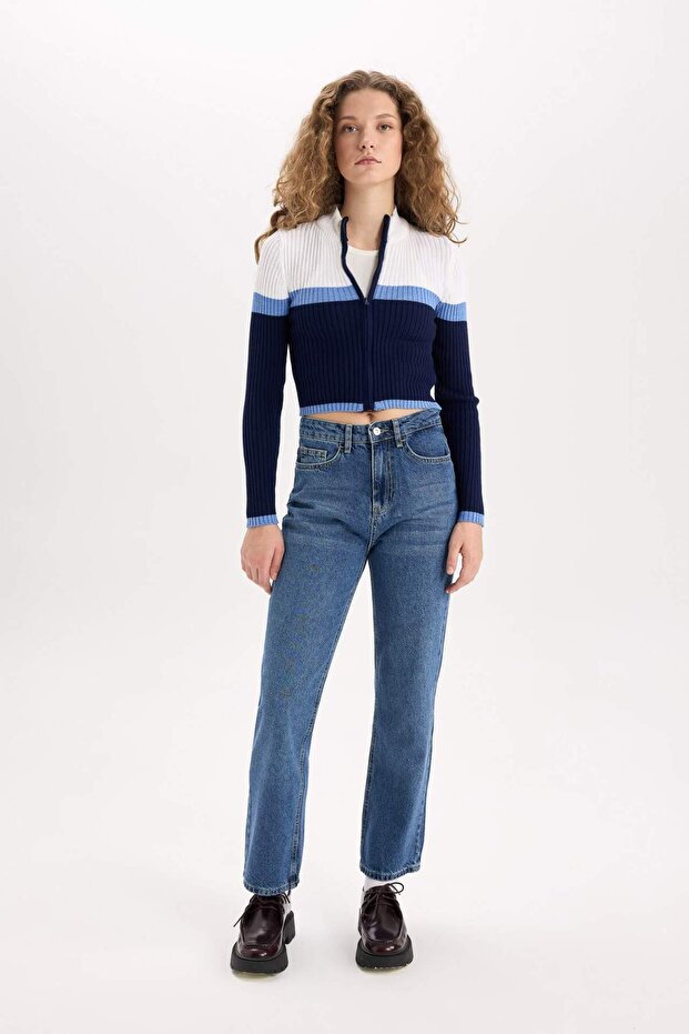 Coool Regular Fit Yarım Balıkçı Yaka Triko Hırka A3646AX23AU - 6