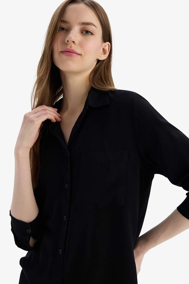 Regular Fit Uzun Kollu Gömlek N2518AZ23SP - 5