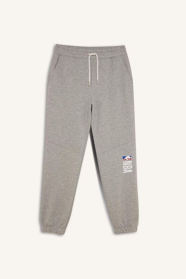 DeFactoFit NBA Wordmark Standart Fit Cepli Uzun Boy Eşofman Altı Z0151AZ22AU - 8