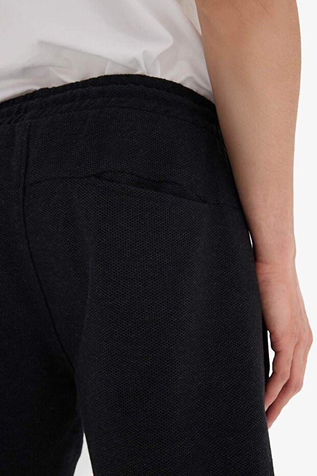 Slim Fit Dar Paça Şort - 6