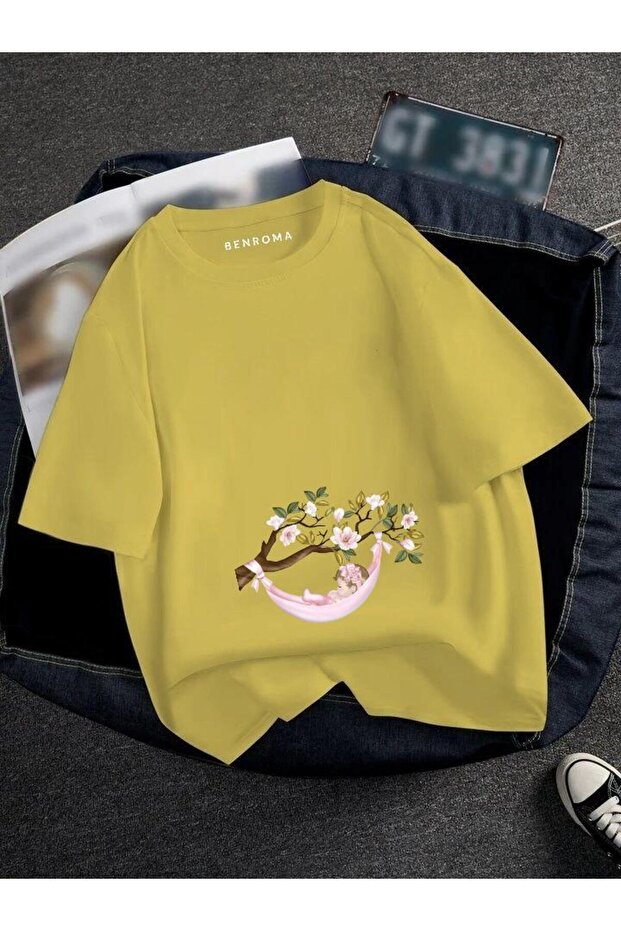 HAMİLE BASKILI TİSORT - 1