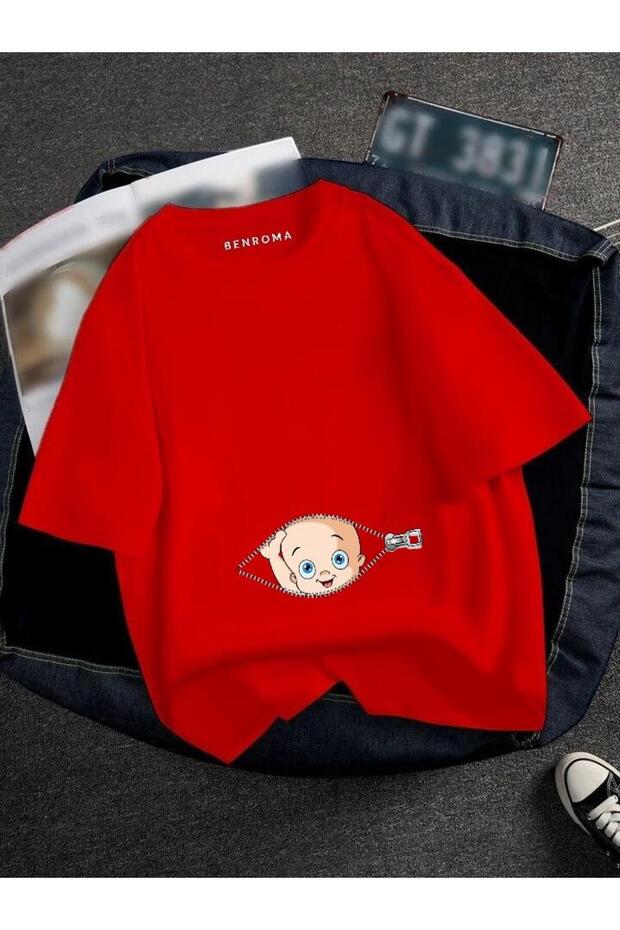 HAMİLE BASKILI TİSORT - 1