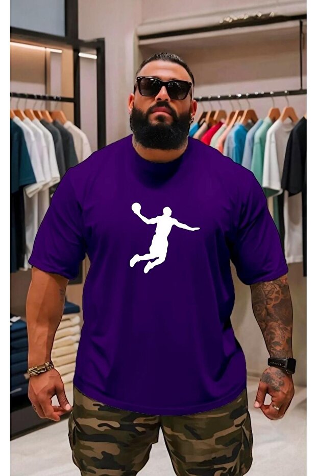 Large Size Unisex Printed Tee