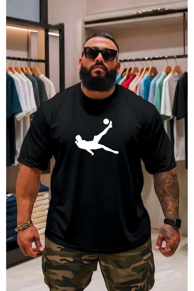 Plus Size Unisex Printed T-Shirt