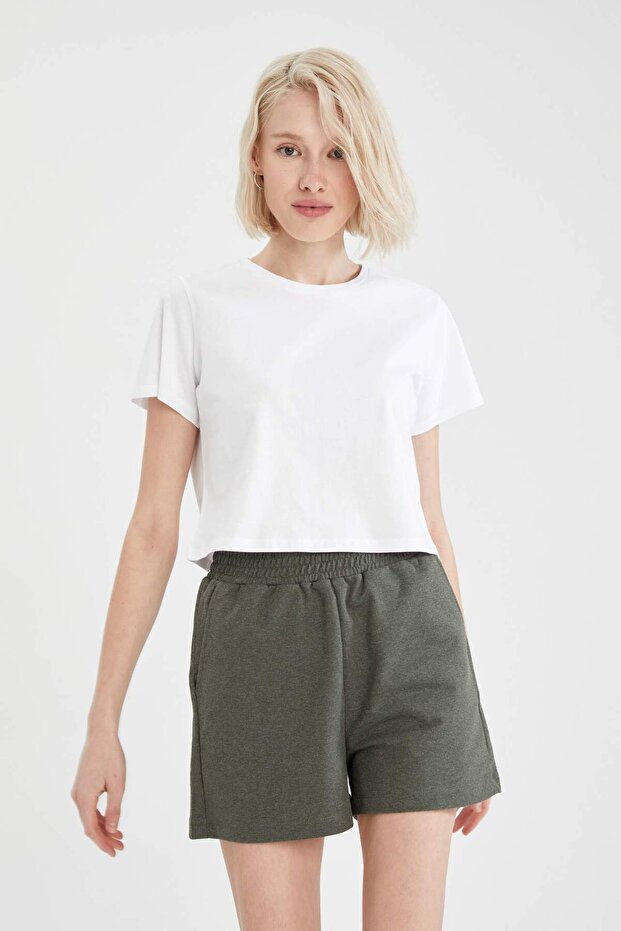 Regular Fit Basic Şort U3357AZ21SP - 5