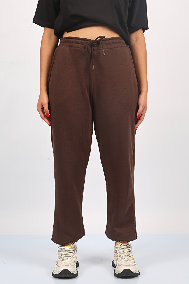 بنطال رياضي بني أساسي SH116 - 2