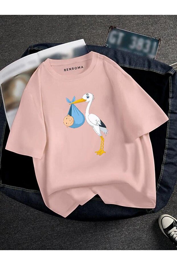 HAMİLE BASKILI TİSORT - 1