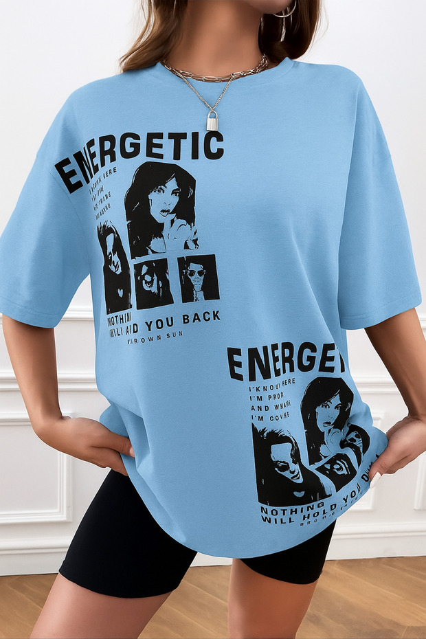 Unisex Cotton Crew Neck Oversize Boyfriend T-shirt