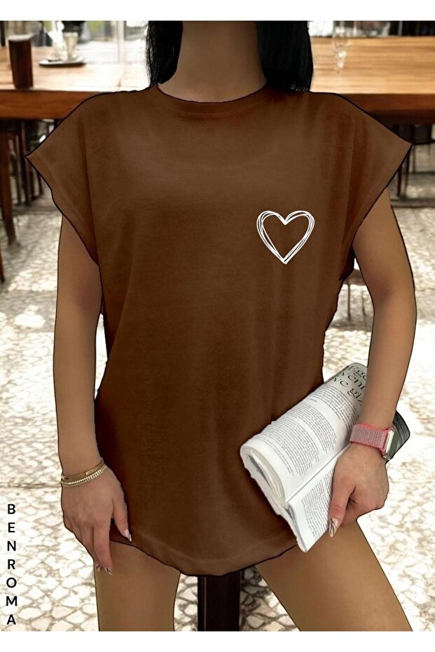 Tricou fără mâneci imprimat - 1