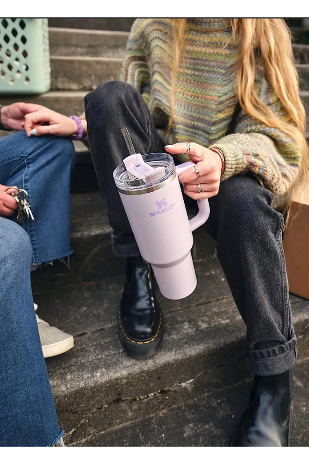 Quencher H2.0 Flowstat Paslanmaz Çelik Yalıtımlı Bardak 40 Oz 1,18 Lt Orchid - 2