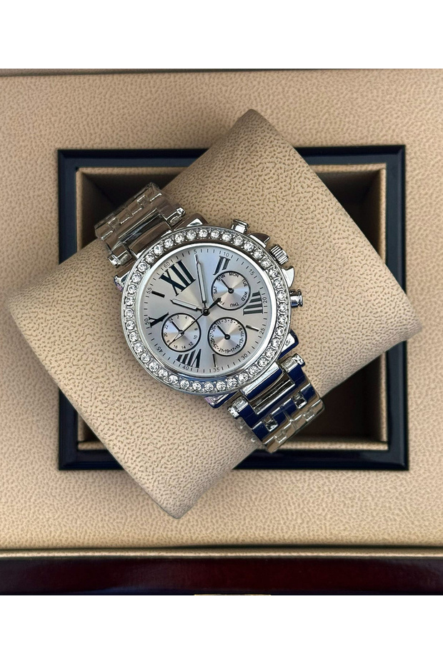 Premium Roman Numeral Series Stone Women's Wristwatch