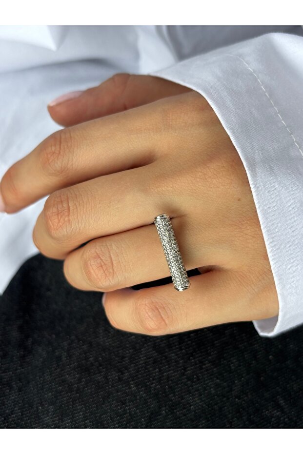 Angular Stone Ring - 2