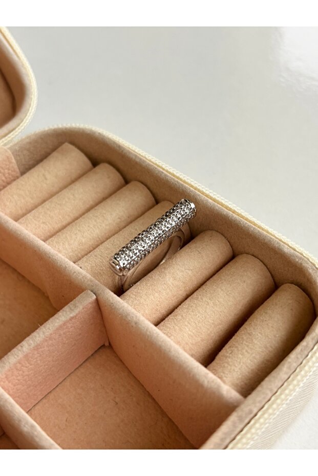 Angular Stone Ring - 3