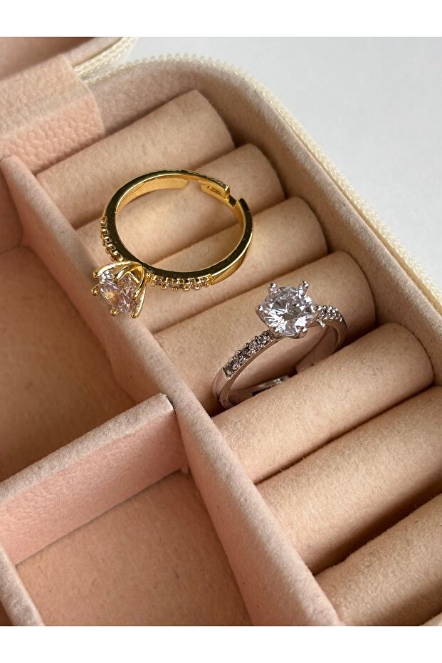 Solitaire Adjustable Ring - 4