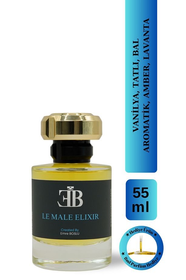 Le Male Elixir Extrait Erkek Parfüm - 1