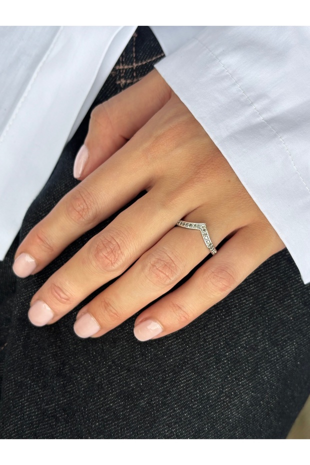 خاتم حجر موديل V - 1