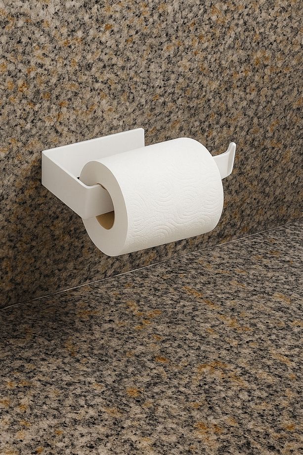 Güçlü Yapışkanlı Tuvalet Kağıdı Askısı Wc Kağıtlık Yapışkanlı Tuvalet Kağıtlığı Yapışkanlı - 5