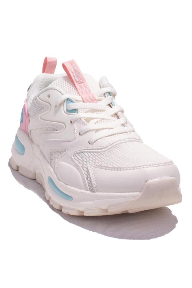 Nullbb Off-White Orthopedic Casual Women's Sneakers