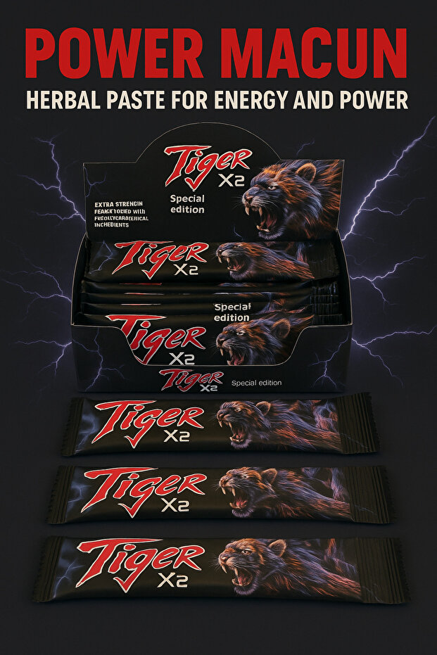 Tiger X2 36 Adet Tek Kullanımlık Macun 36 Adet Tek Kullanımlık - 1