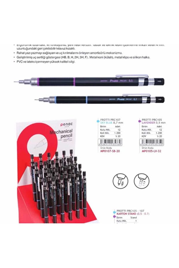 Protti Prc107 Siyah 0.7 - 3