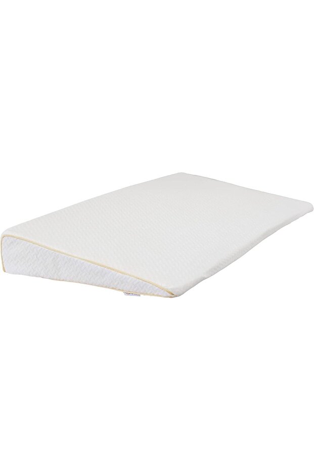 Organic Universal Crib Wedge -White, organic Wedge fabric