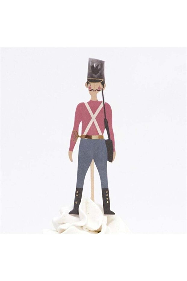 Meri Meri - Nutcracker Cupcake Kit - 6