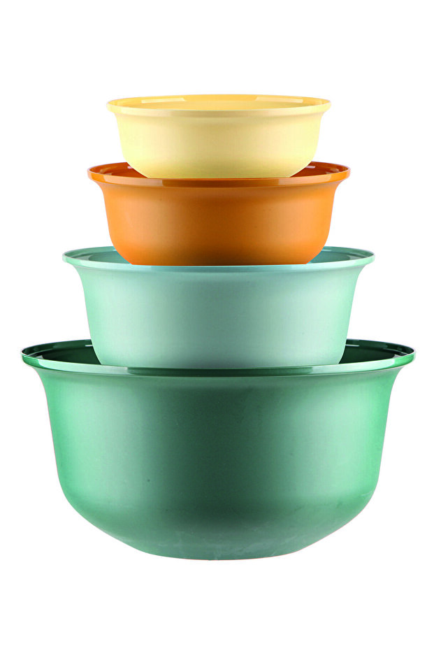 4 Size Round Aura Storage Set - With Lid - 6