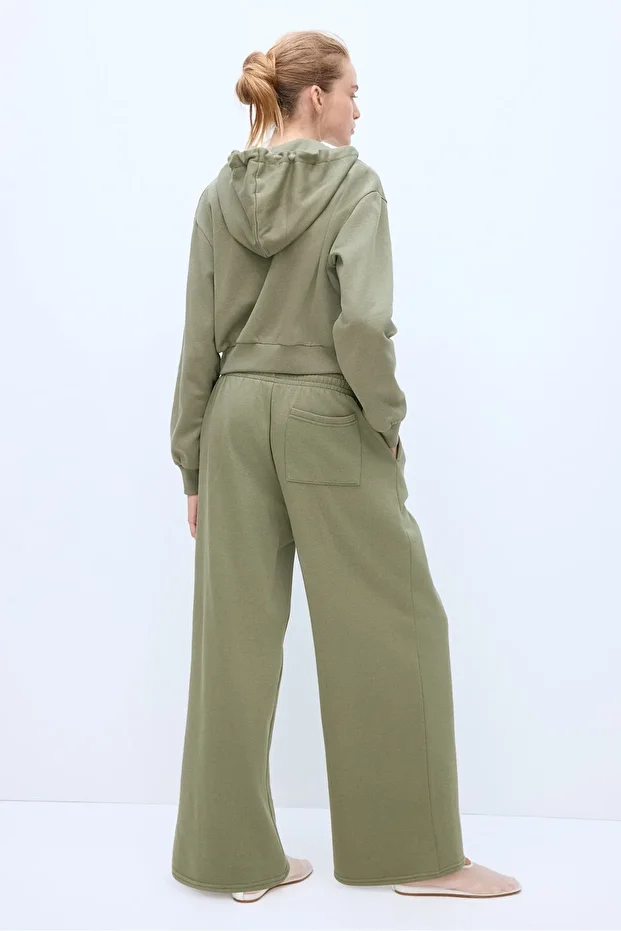 Geniş Jogger Pantolon - 4