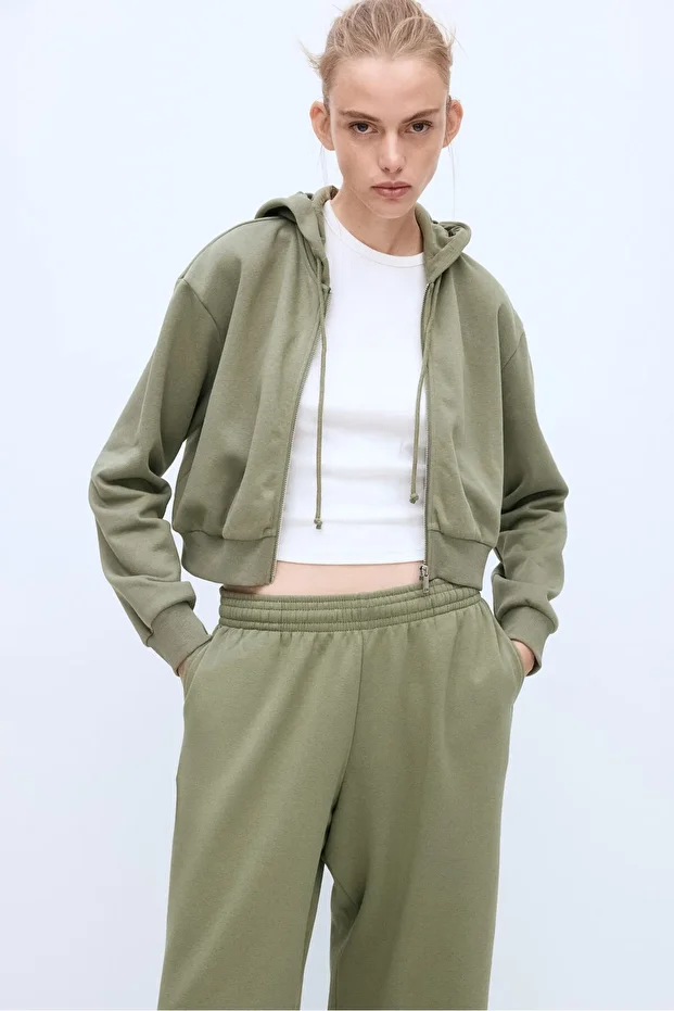 Geniş Jogger Pantolon - 2