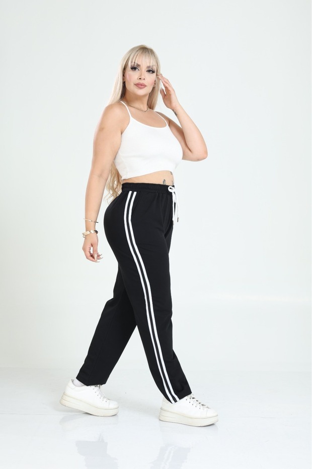 Women's Tube Leg Sweatpants Plus Size