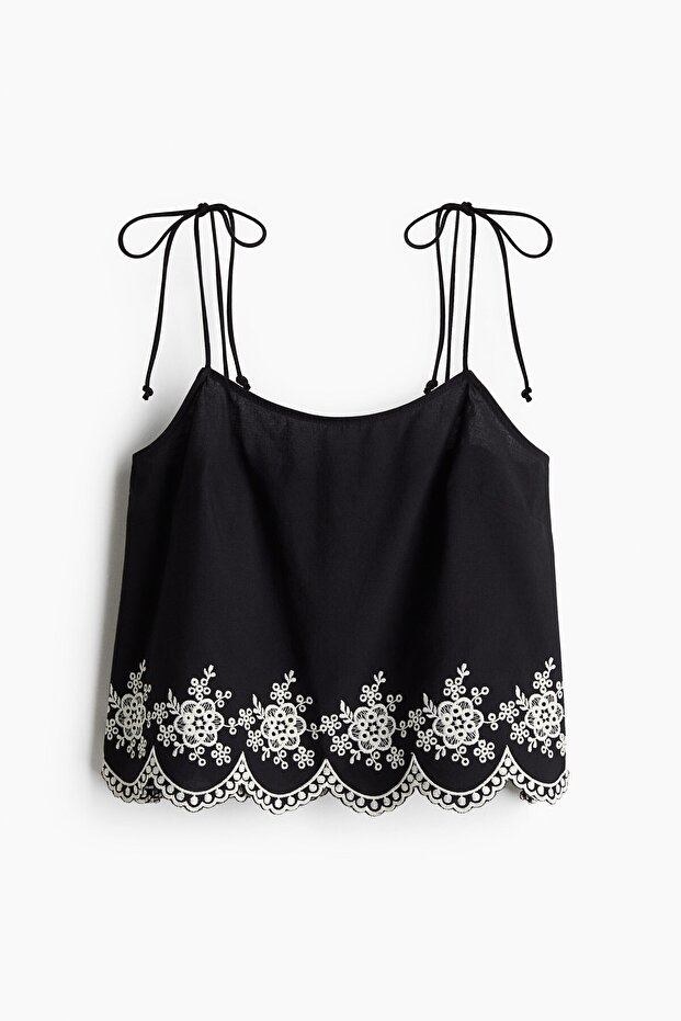 Üstten Bağlanan Askılı ve İşlemeli Üst - 3