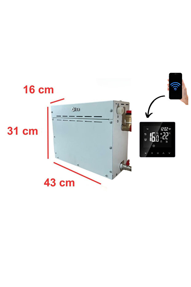 Ev Tipi Buhar Odası Jeneratörü 6 Kw - 3