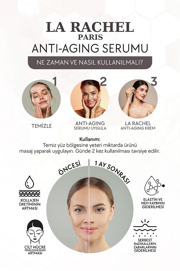 Green Havyar ve Peptit İçeren Yoğun Anti-Aging Serum | Kırışıklık Karşıtı ve Elastikiyet Desteği - 7
