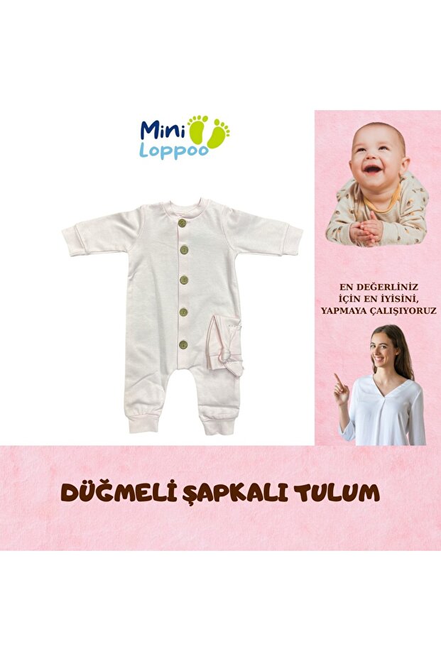 DÜĞMELİ BEBEK TULUM - 2