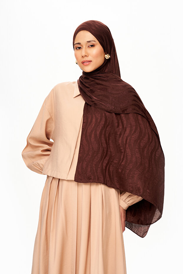 Sable Drift Premium Jakarlı Şal Telve - 3