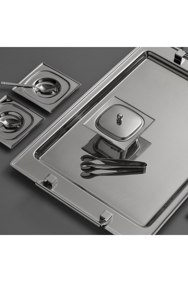 Pluto 16 Parça 6 Kişilik Çelik Çay Seti - 2