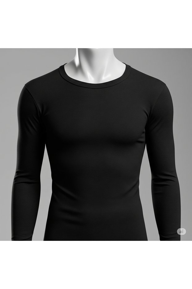 | Top Thermal Long Sleeve Crew Neck Men's Undershirt