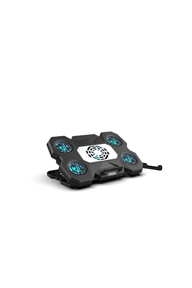 INCA 9 "-17" NOTEBOOK COOLER 2XUSB GAMING FAN 2600RPM EMPOUSA 1X100+4X70MM INC-614GMT Yeni Yeni M - 5